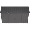 Image of Shelterlogic Sheds and Storage 10 ft. x 4 ft., Charcoal Arrow Classic Steel Storage Shed by Shelterlogic 026862114075 CLP104CC 10 ft. x 4 ft., Charcoal Arrow Classic Steel Storage Shed SKU CLP104CC