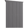 Image of Shelterlogic Sheds and Storage 10 ft. x 4 ft., Charcoal Arrow Classic Steel Storage Shed by Shelterlogic 026862114075 CLP104CC 10 ft. x 4 ft., Charcoal Arrow Classic Steel Storage Shed SKU CLP104CC