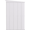 Image of Shelterlogic Sheds and Storage 10 ft. x 4 ft., Flute Grey Arrow Classic Steel Storage Shed by Shelterlogic 026862114242 CLP104FG 10 ft. x 4 ft., Flute Grey Arrow Classic Steel Storage Shed CLP104FG