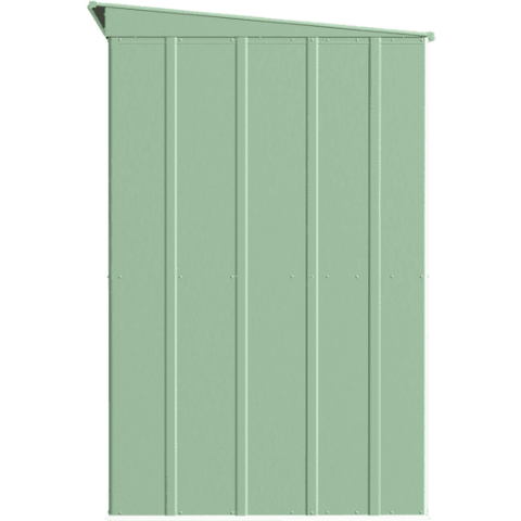 Shelterlogic Sheds and Storage 10 ft. x 4 ft., Sage Green Arrow Classic Steel Storage Shed by Shelterlogic 026862114587 CLP104SG 10 ft. x 4 ft., Sage Green Arrow Classic Steel Storage Shed CLP104SG