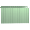 Image of Shelterlogic Sheds and Storage 10 ft. x 4 ft., Sage Green Arrow Classic Steel Storage Shed by Shelterlogic 026862114587 CLP104SG 10 ft. x 4 ft., Sage Green Arrow Classic Steel Storage Shed CLP104SG