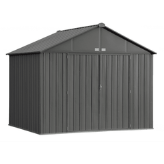 Shelterlogic Sheds and Storage 10 ft. x 8 ft. Charcoal EZEE Shed® Steel Storage Shed by Shelterlogic 026862110688 EZ10872HVCC 10 ft. x 8 ft. Charcoal EZEE Shed® Steel Storage Shed EZ10872HVCC