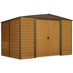 Shelterlogic Sheds and Storage 10 ft. x 8 ft. Woodridge Steel Storage Shed by Shelterlogic 26862109088 WR108 10 ft. x 8 ft. Woodridge Steel Storage Shed by Shelterlogic SKU# WR108