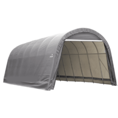 Shelterlogic Sheds and Storage 10 x 8 ft. ShelterCoat Wind and Snow Rated Garage Round Gray STD by Shelterlogic 677599778032 77803 10 x 8 ft. ShelterCoat Wind and Snow Rated Garage Round Gray STD