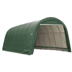 Shelterlogic Sheds and Storage 10 x 8 ft. ShelterCoat Wind and Snow Rated Garage Round Green STD by Shelterlogic 677599778049 77804 10 x 8 ft. ShelterCoat Wind and Snow Rated Garage Round Green STD 