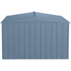 Image of Shelterlogic Sheds, Garages & Carports 10 ft. x 14 ft. Blue Grey Arrow Classic Steel Storage Shed by Shelterlogic 026862114389 CLG1014BG 10 ft. x 14 ft. Blue Grey Arrow Classic Steel Storage Shed CLG1014BG