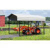 Image of Shelterlogic Sheds, Garages & Carports 10 ft x 20 ft x 09 ft Arrow Carport Eggshell BKP by Shelterlogic CPH102009 10 ft x 20 ft x 9 ft Arrow Carport Eggshell BKP Shelterlogic CPH102009