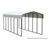 Image of Shelterlogic Sheds, Garages & Carports 10 ft x 20 ft x 09 ft Arrow Carport Eggshell BKP by Shelterlogic CPH102009 10 ft x 20 ft x 9 ft Arrow Carport Eggshell BKP Shelterlogic CPH102009