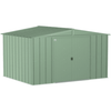 Image of 10 ft. x 8 ft., Sage Green Arrow Classic Steel Storage Shed by Shelterlogic