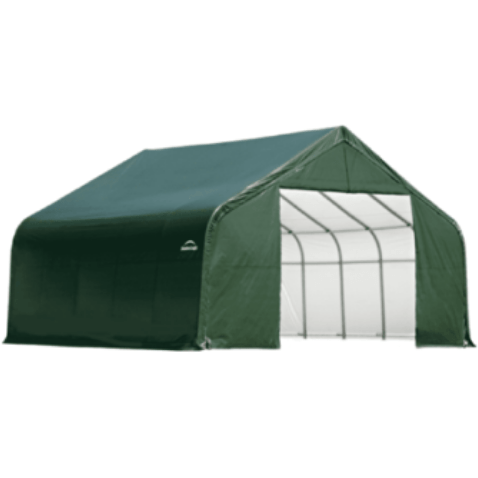 Shelterlogic Sheds, Garages & Carports 10 x 8 ft. ShelterCoat Garage Peak Green STD by Shelterlogic 677599728044 72804 10 x 8 ft. ShelterCoat Garage Peak Green STD Shelterlogic SKU# 72804