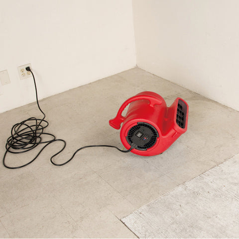B-Air VP-X34 ⅓ HP Air Mover and Blower Fan: Red