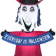 4' Gemmy Airblown Inflatable Halloween Shock w/ "Everyday is Halloween" Banner