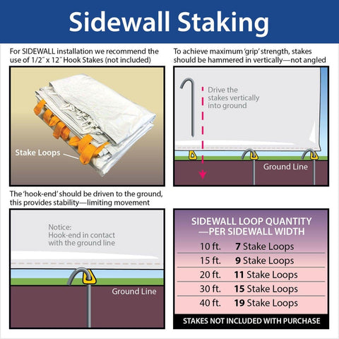 10' x 10' Standard Sidewall Kit