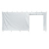 Image of 7' x 20' Blockout Sidewall with Zipper Door