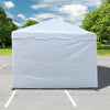 Image of 10' x 20' Party & Canopy Tent Premium Blockout Sidewall Kit for 8' Tent Sides
