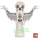 10' Gemmy Airblown Inflatable Halloween Short Circuit Skeleton Bare-Bones