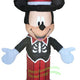 3 1/2' Gemmy Airblown Inflatable Mickey Mouse Skeleton Outfit