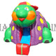 11'H Turtle Slide by Happy Jump