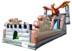 Commercial Dragon Inflatable Slide for Sale