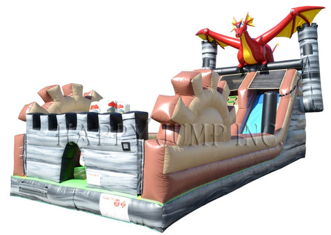 Commercial Dragon Inflatable Slide for Sale