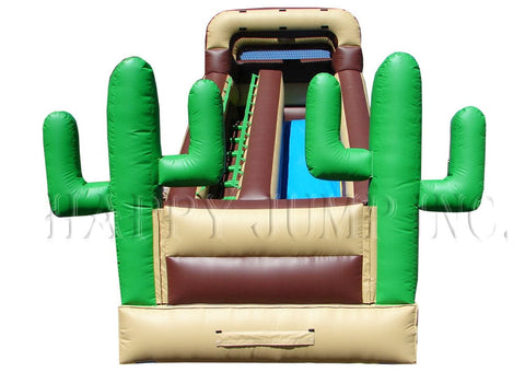 18 Foot Western Inflatable Slide