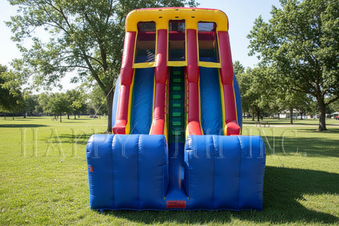 18 Foot Double Lane Inflatable Slide