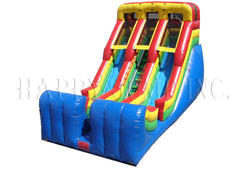 18 Foot Double Lane Inflatable Slide