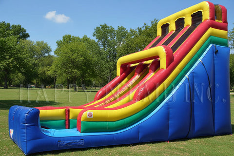 24 Foot Double Lane Inflatable Slide SL3160
