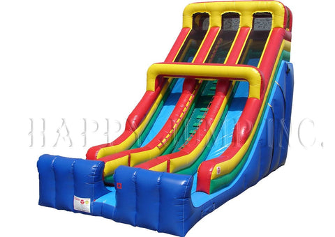 24 Foot Double Lane Inflatable Slide SL3160