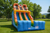 Image of 24 Foot Circus Double Lane Inflatable Slide