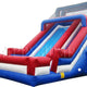 24'H Single Lane Slide - Patriotic by Happy Jump