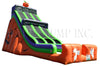 Image of 28 Foot Halloween Double Lane Inflatable Slide