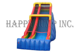 24'H Single Lane Slide by Happy Jump