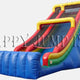 24'H Single Lane Slide by Happy Jump