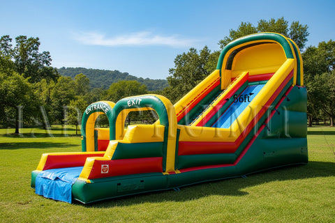 Buy 26 Foot Single Lane Inflatable Slide Commercial Inflatable Slide - SL3181