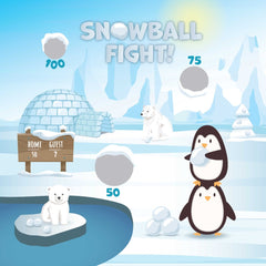 Snowball Fight Air Frame Game Panel
