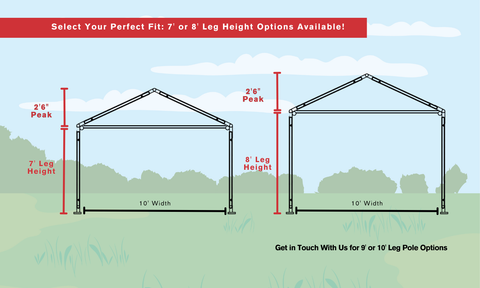 10x10 Frame Tent