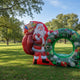 Santa Inflatable Photo Booth - Christmas Photo Booth - AD210