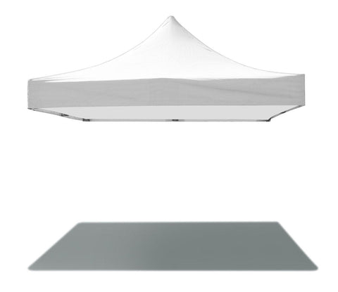 10' x 10' 50mm Speedy Tent Top - White
