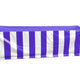 Vinyl 6' Banquet Table Cover, Blue & White