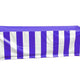 Vinyl 6' Banquet Table Cover, Blue & White
