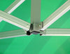 Image of 10' x 10' 50mm Speedy Pop-up Party Tent with Sidewalls, Green and White