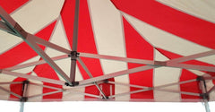 10' x 10' 50mm Speedy Pop-up Party Tent - Red/White