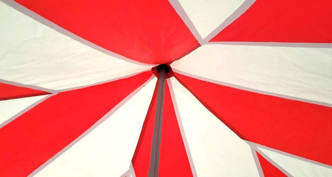 10' x 10' 50mm Speedy Pop-up Party Tent - Red/White