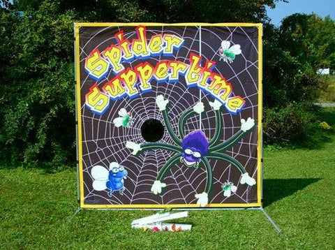 Spider Suppertime Interactive Carnival Frame Game