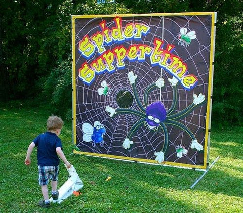 Spider Suppertime Interactive Carnival Frame Game