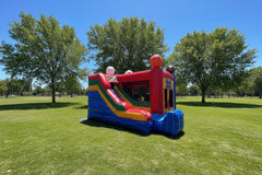 5 X Sport Combo Marble Commercial Inflatable Bounce House Combo - CO2324-1M
