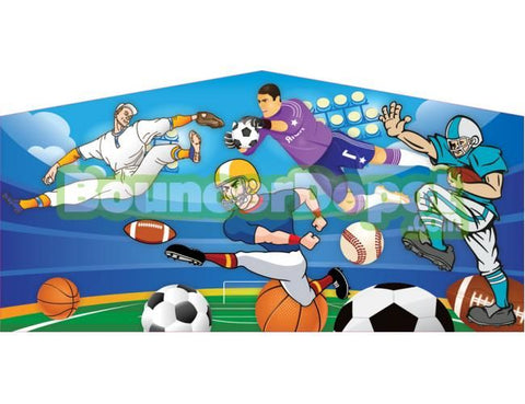 Sports Bounce House Banner 2 by Bouncer Depot