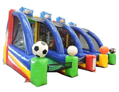 4-in-1 Inflatable Interactive Sports Game with Blower
