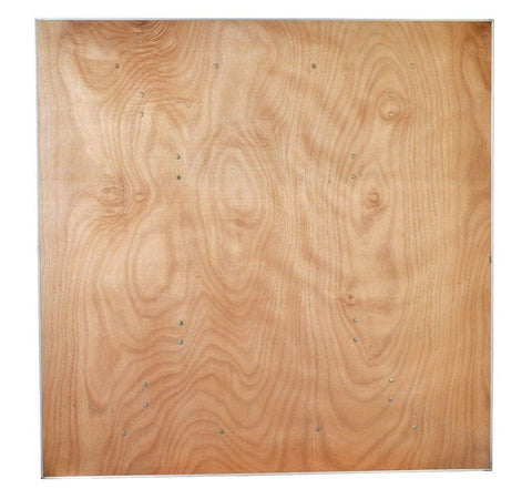 36" Square Wood Folding Commercial Table